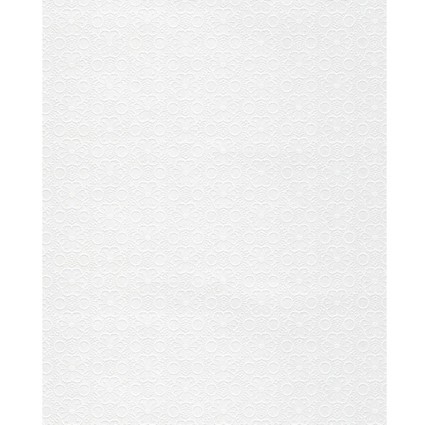 Eijffinger Rice "Everyday Magic" Struktur Blumen weiß