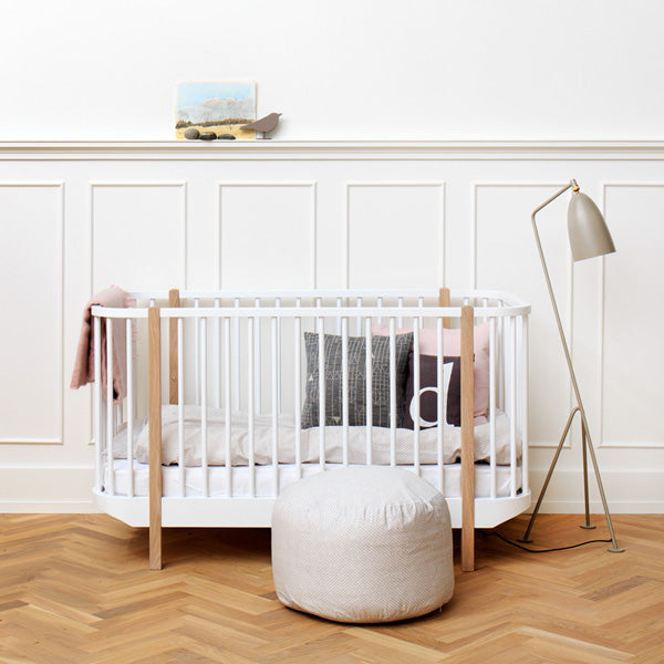 Oliver Furniture Kaltschaummatratze 70x140cm mit runden Ecken für Wood Collection Baby- und Kinderbett