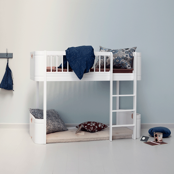 Oliver Furniture Spielmatratze 68x162cm für Wood Mini+ halbhohes Bett