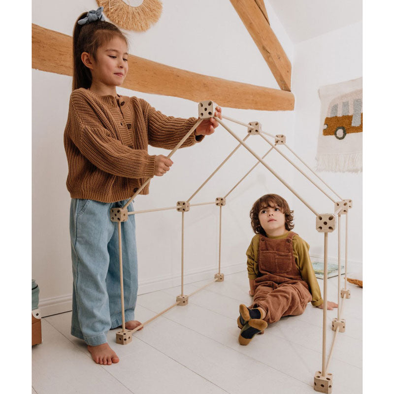 Sarbakane 1001 CABANES 'Libelle' - Pack mit 43 Teilen