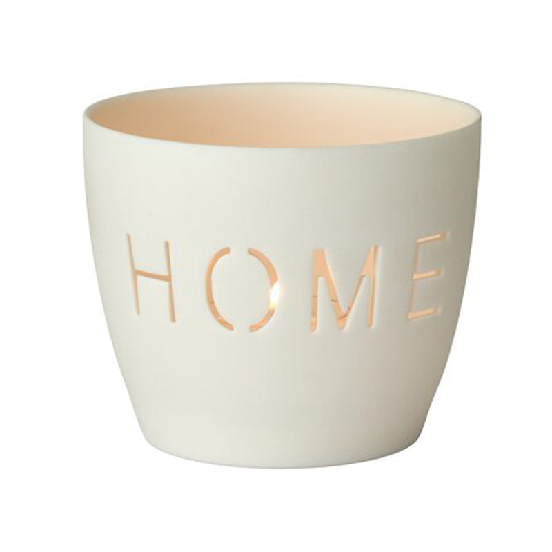 Giftcompany Windlicht 'HOME' aus Porzellan