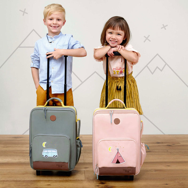 Lässig Kinderkoffer Adventure Tipi in rosa