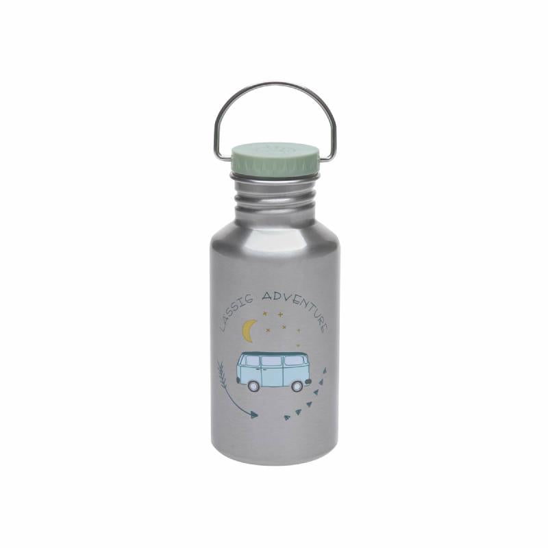 Lässig Trinkflasche Adventure Bus in olive