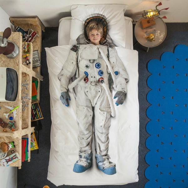 Snurk Bettwäsche Astronaut 135x200cm