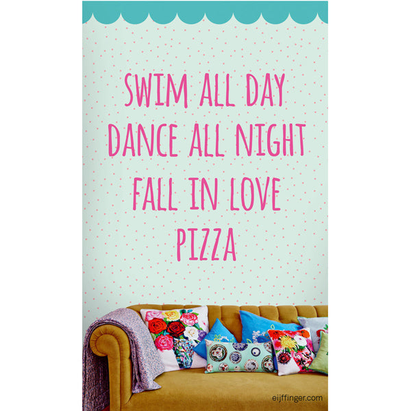 Eijffinger Rice "Everyday Magic" Tapetenwandbild Pizza