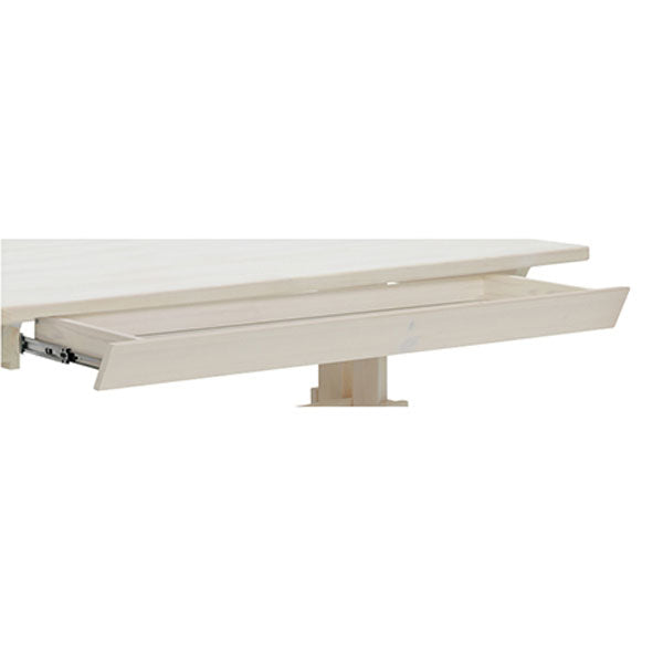 LIFETIME Schublade für höhenverstellbaren Schreibtisch in weiß oder white wash - Breite 120cm