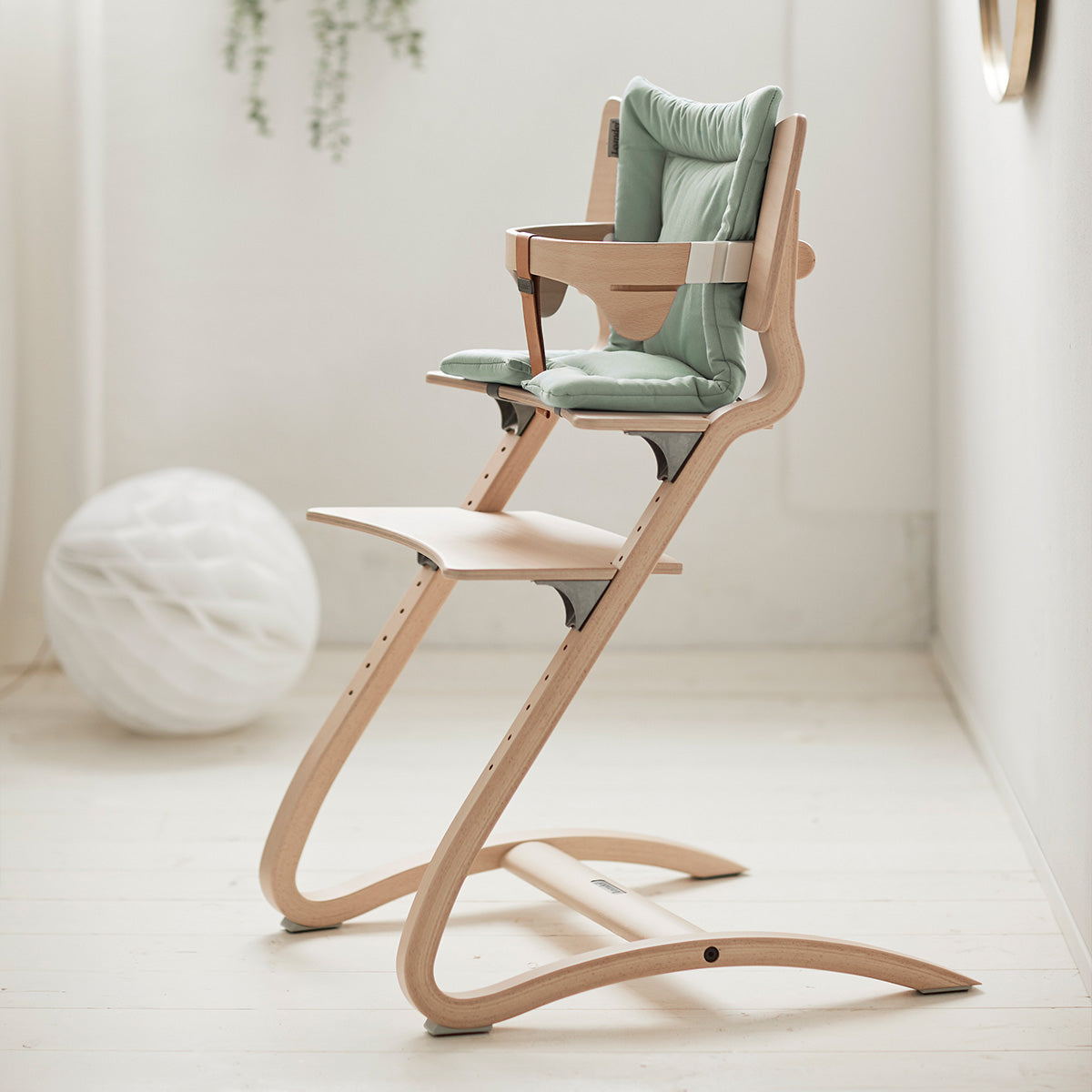 Leander Sitzkissen für Hochstuhl Classic in Sage Green