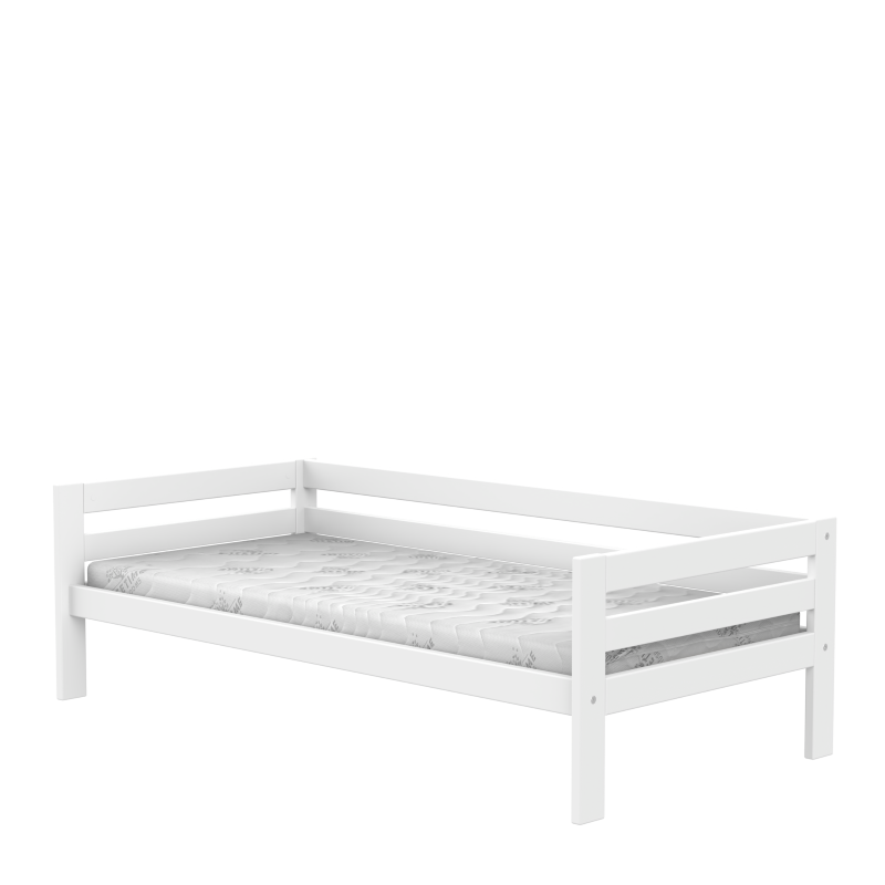 LIFETIME Elements Einzelbett 90x200cm in weiß