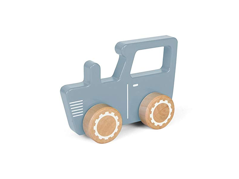 Little Dutch Holzspielzeug Auto / Traktor in blau