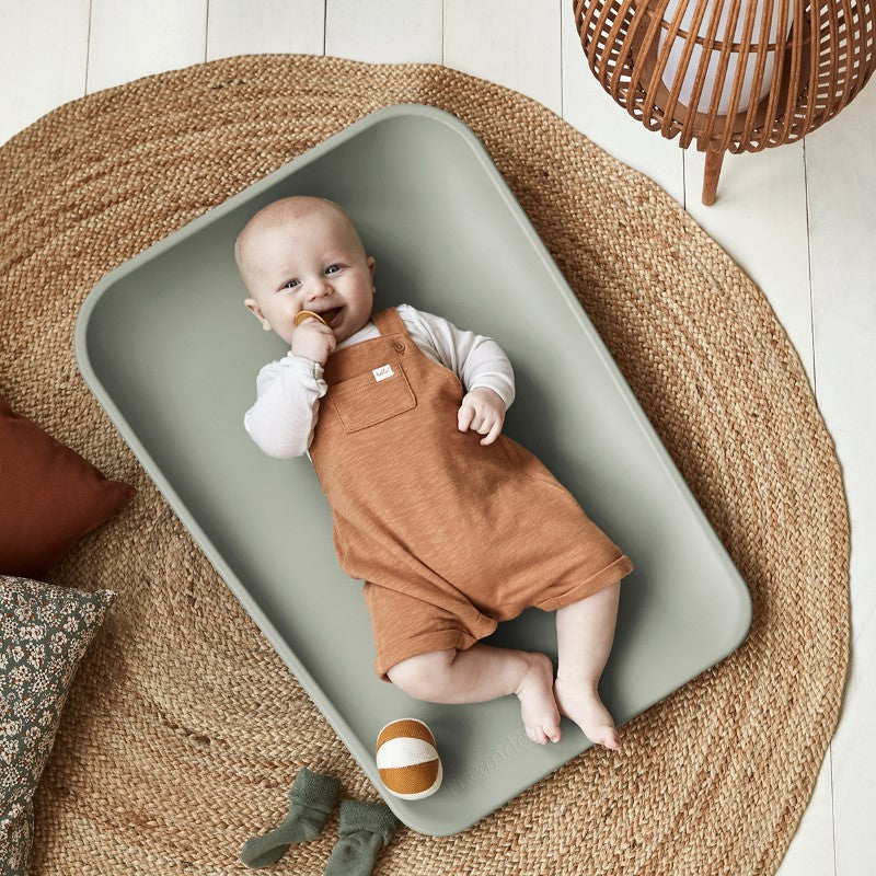 Leander Wickelauflage MATTY in Sage Green