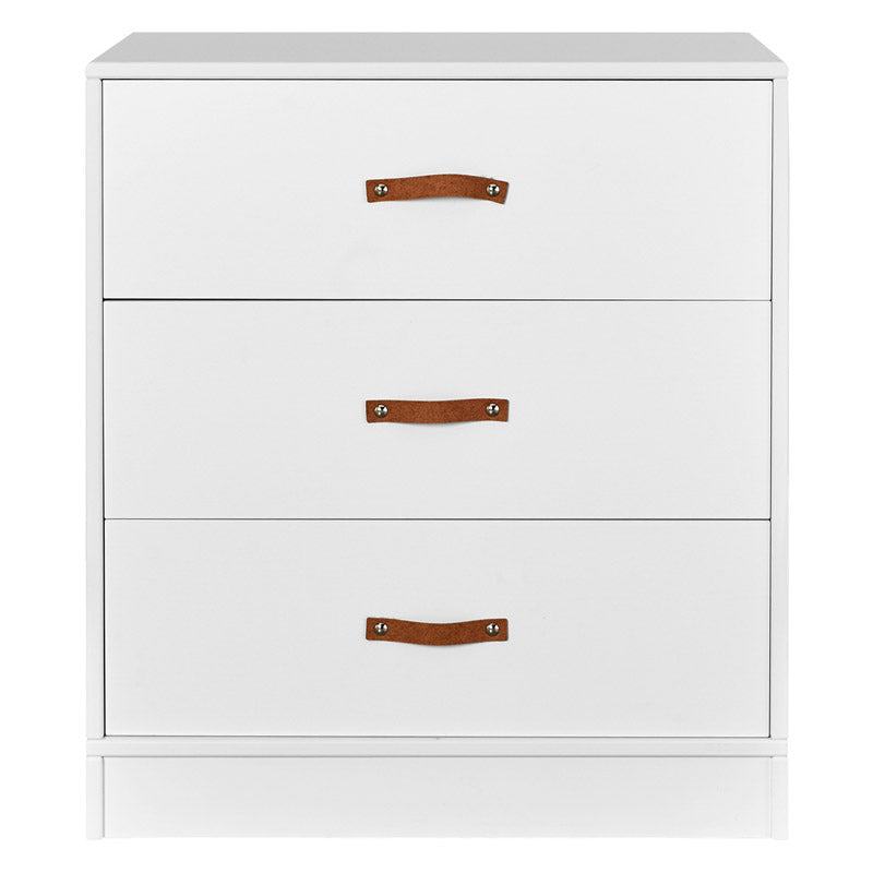 LIFETIME All-in-One Basiselement Höhe 88,9cm mit 3 Schubladen in weiß oder white wash