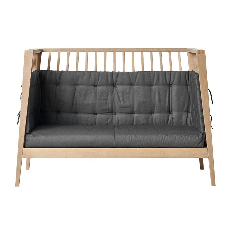 Leander textiles Sofa-Set für Babybett Luna in 140cm in Cool Grey