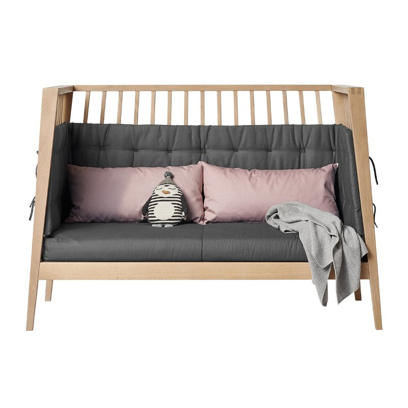 Leander textiles Sofa-Set für Babybett Luna in 140cm in Cool Grey