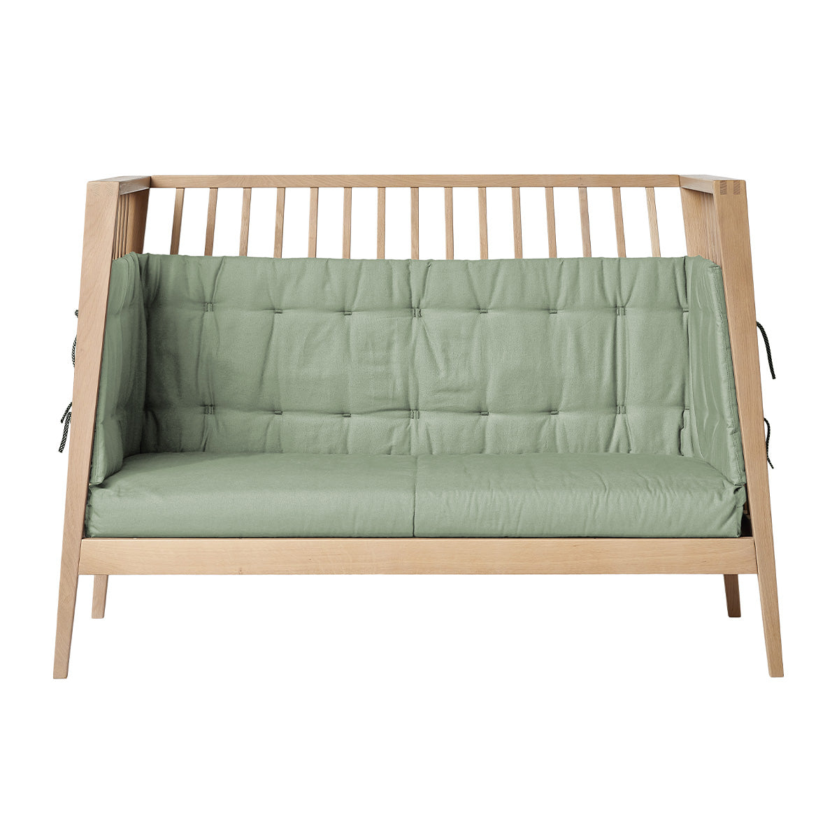 Leander textiles Sofa-Set für Babybett Linea/Luna in 120cm in Sage Green
