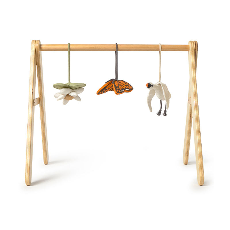 Lorena Canals "Swan Lake" Spielbogen mit Set aus 3 Rassel-Anhängern 'Swan'