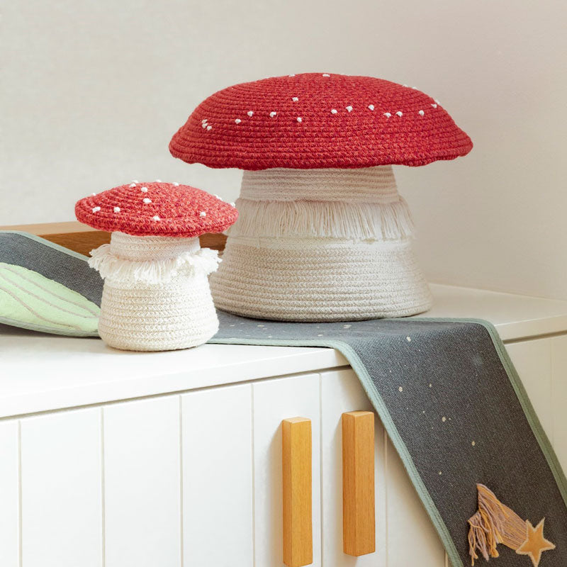 Lorena Canals Korb "Mini Mushroom" 17x17x16 cm