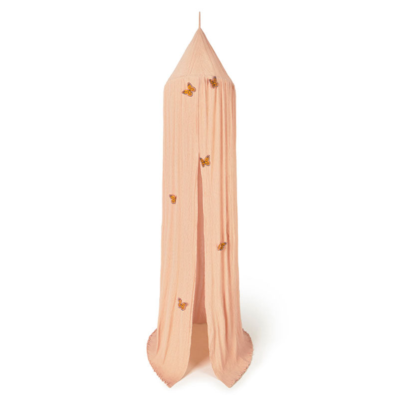 Lorena Canals "Swan Lake" Betthimmel 'Crêpe Swan Rose' Ø50x245cm