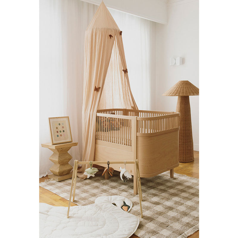 Lorena Canals "Swan Lake" Betthimmel 'Crêpe Swan Rose' Ø50x245cm