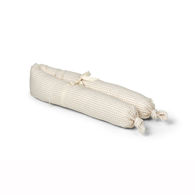 Dear April Bettschlange in 'Mini Check' 110x10cm