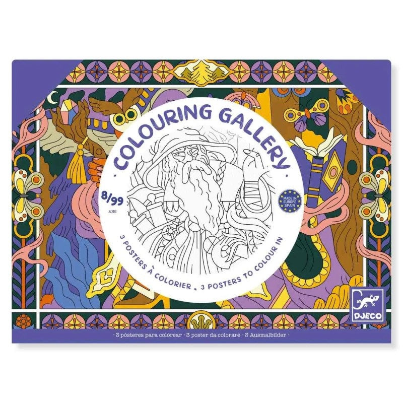 Djeco Ausmalbilder XL 'Helden'