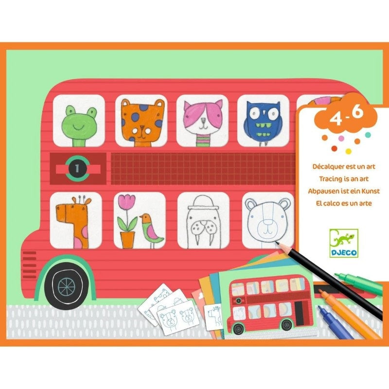 Djeco Zeichnen 'Abpausen ist eine Kunst'