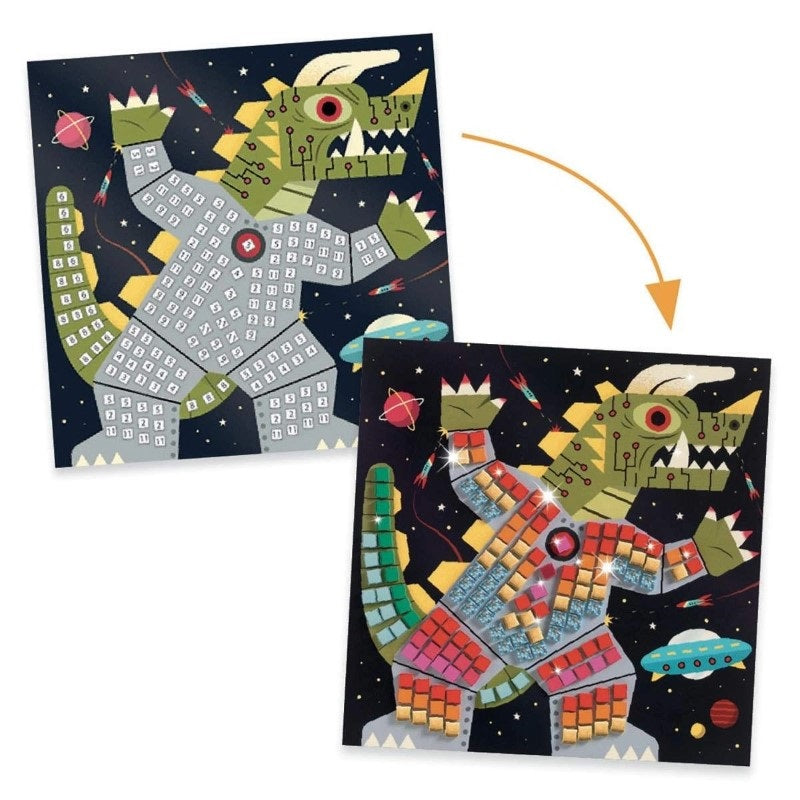 Djeco Mosaik-Set 'Space battle'