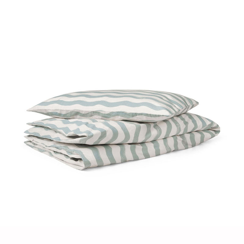 Dear April Juniorbettwäsche 'Waves' 100x135cm