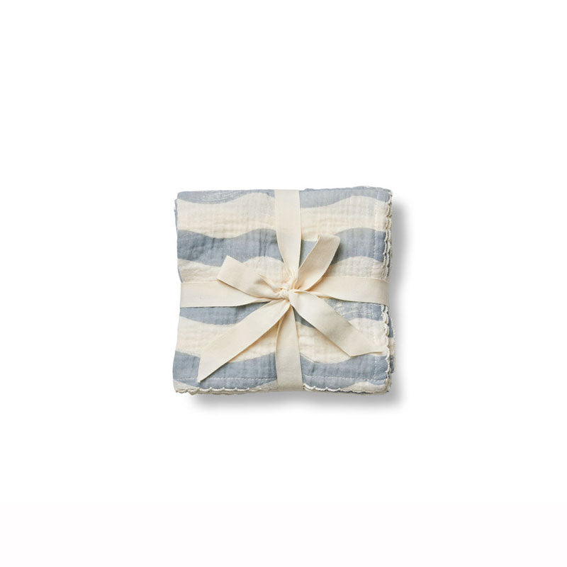 Dear April 3er-Pack Musselintuch 'Waves'