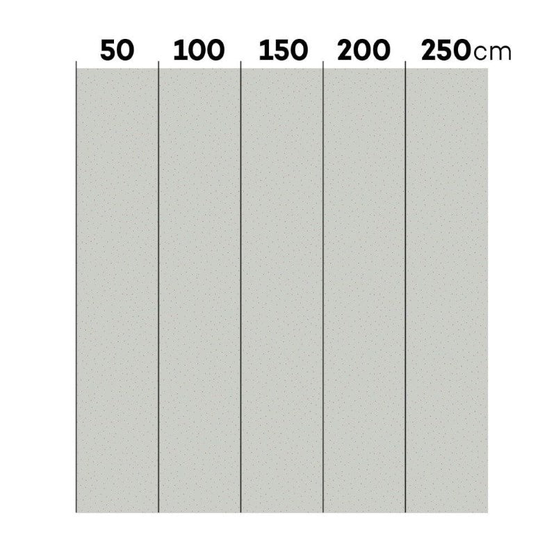 Dekornik Tapete kleine Tupfen grau 50x280cm