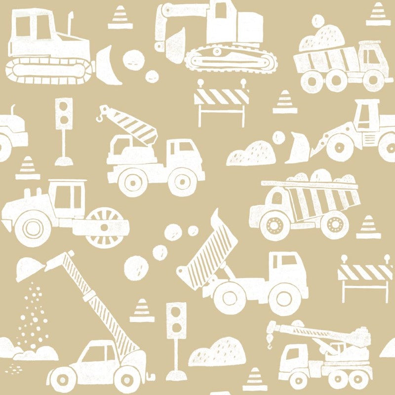 Dekornik Tapete Baustelle beige 100x280cm