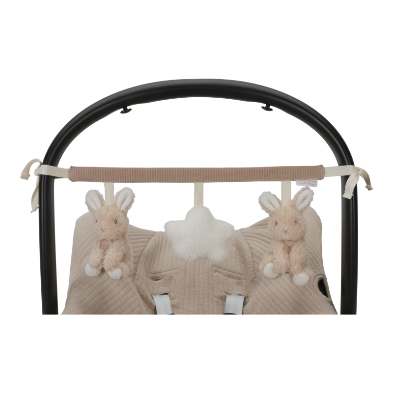 Little Dutch Kinderwagenkette Baby Bunny 'Newborn Naturals'