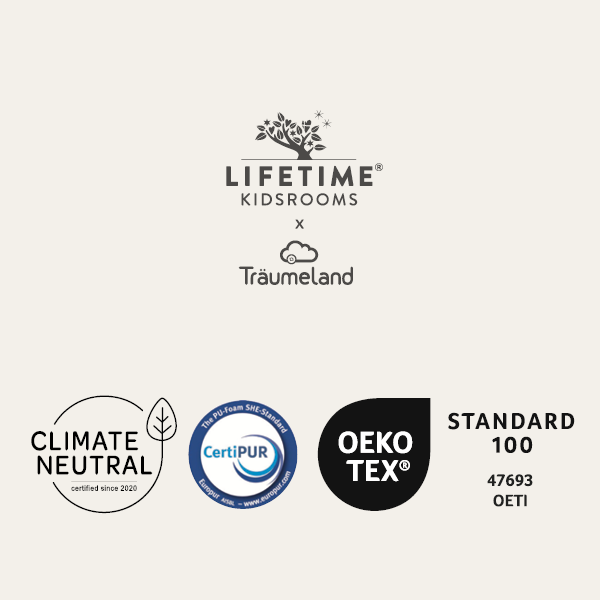 LIFETIME x TRÄUMELAND Matratze Classic in 90x200cm