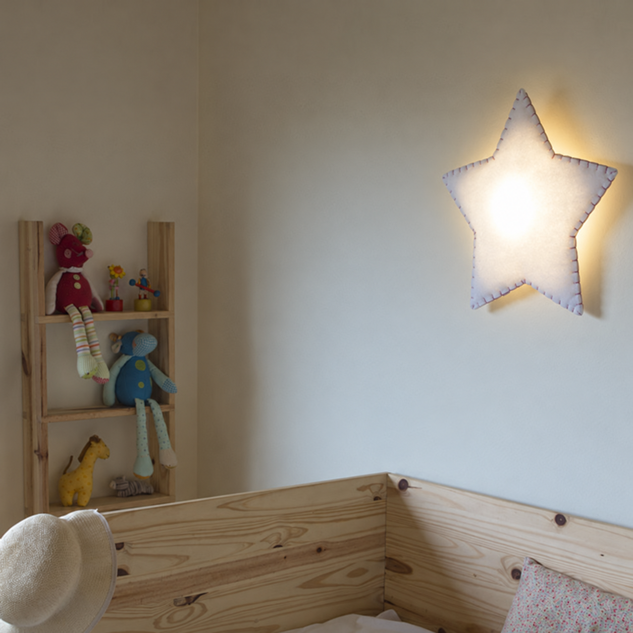 Buokids Wandlampe Softlight Nachtlicht Stern gelb - AUSSTELLUNGSSTÜCK