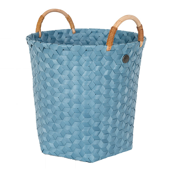 Handed By Dimensional - Aufbewahrungskorb mit Henkel 30x30x30cm in blue jeans - mittlere Größe