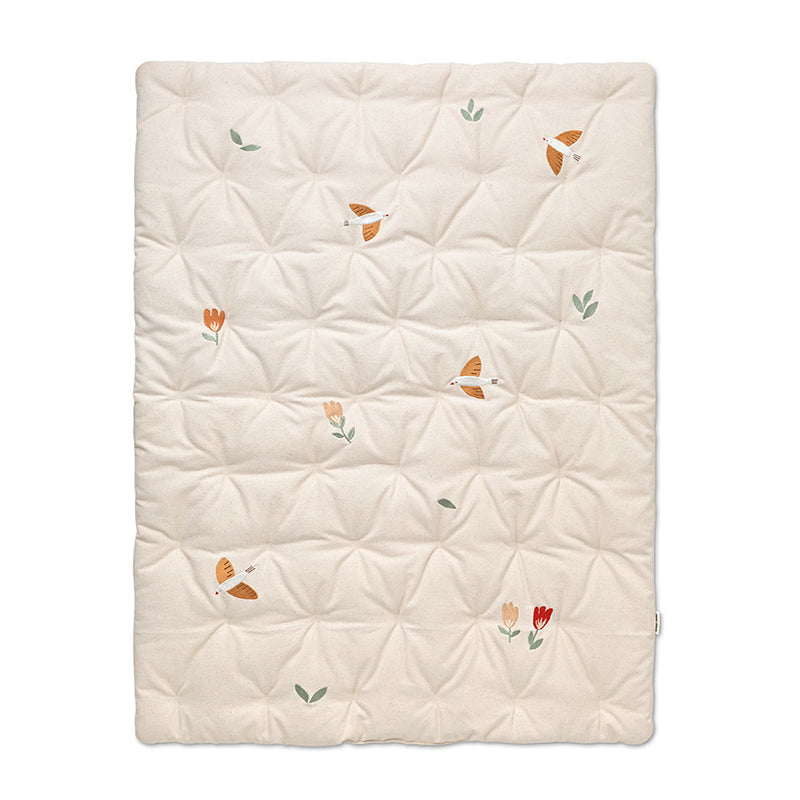 Oliver Furniture 'Dear April' Bestickte Spielmatratze in 'Songbirds'