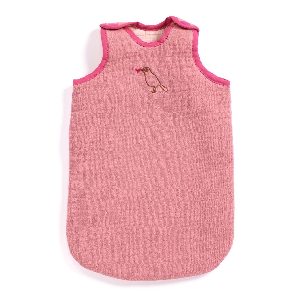 Djeco POMEA Puppenschlafsack 'Roseraie'