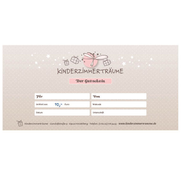 Gutschein über 10 Euro