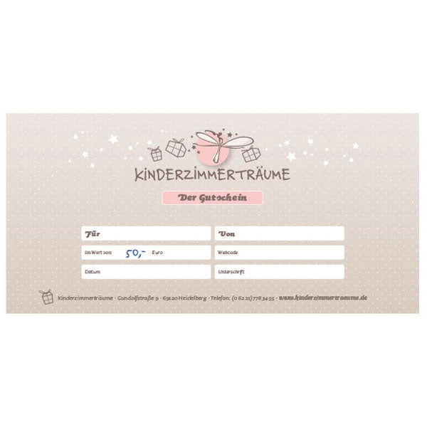 Gutschein über 50 Euro