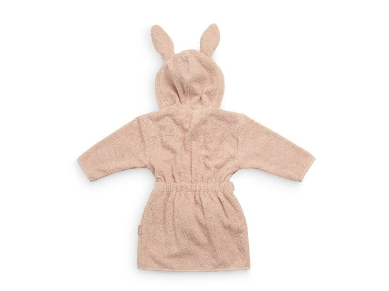 Jollein Bademantel mit Hasenohren 1-2 Jahre in pale pink