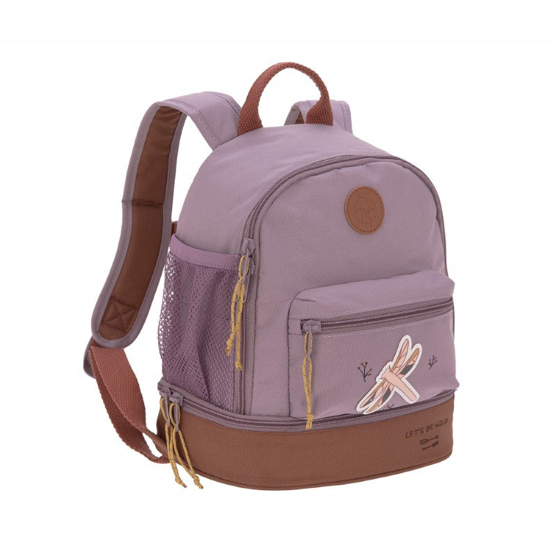 Lässig kleiner Rucksack Adventure Libelle in lila