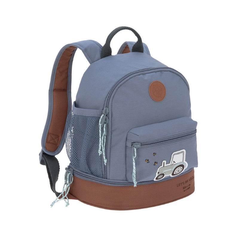 Lässig kleiner Rucksack Adventure Traktor in blau