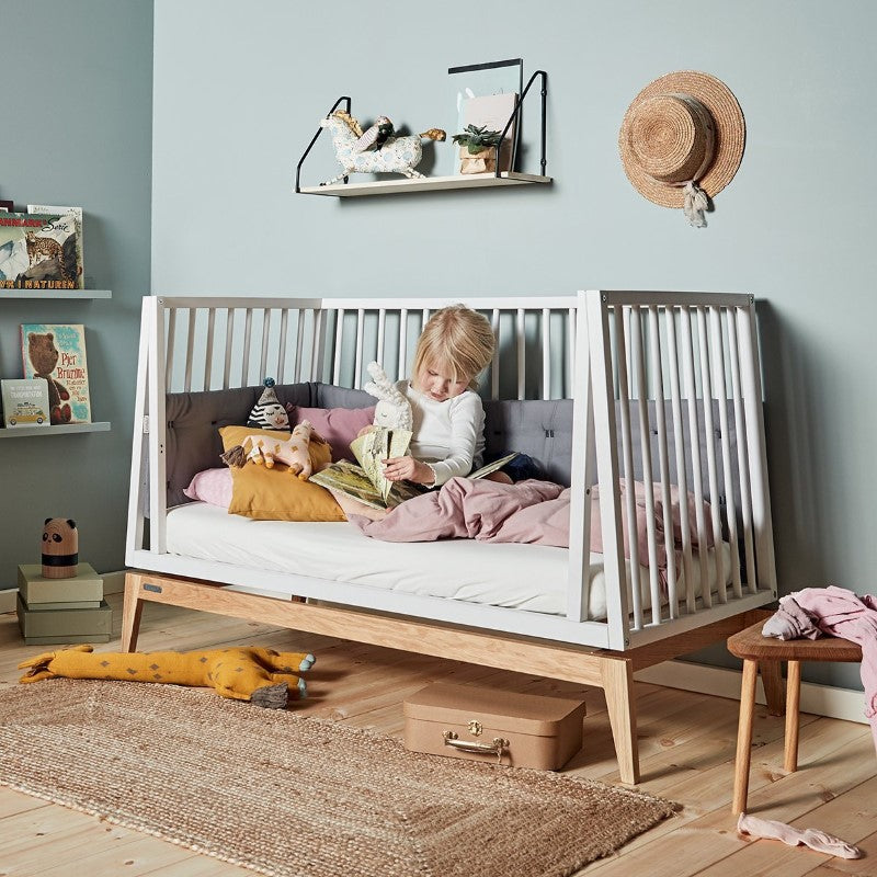 Leander Luna Umbau-Set für das Babybett 120cm in Weiß