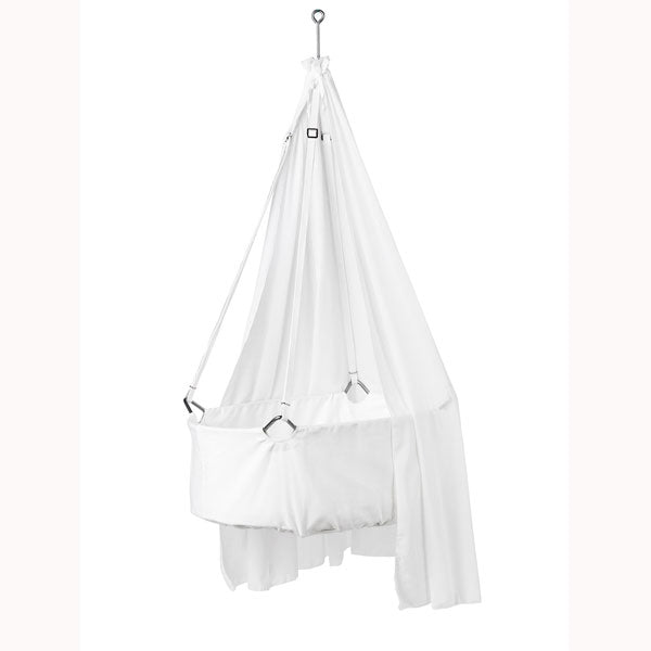 Leander Himmel zur Babywiege in Weiß