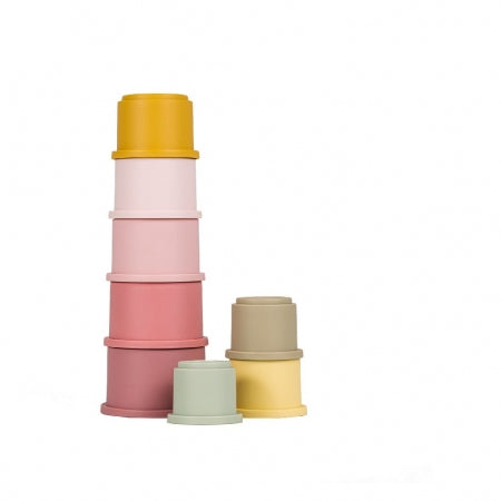 Little Dutch Stapelbecher-Set in rosa