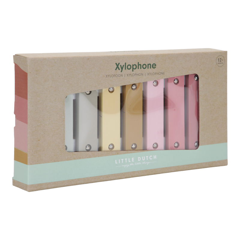 Little Dutch Holzspielzeug Xylophon rosa