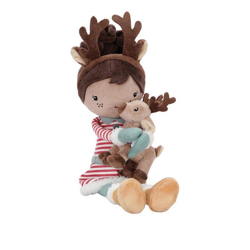 Little Dutch Kuschelpuppe Weihnachten Evi in 35cm
