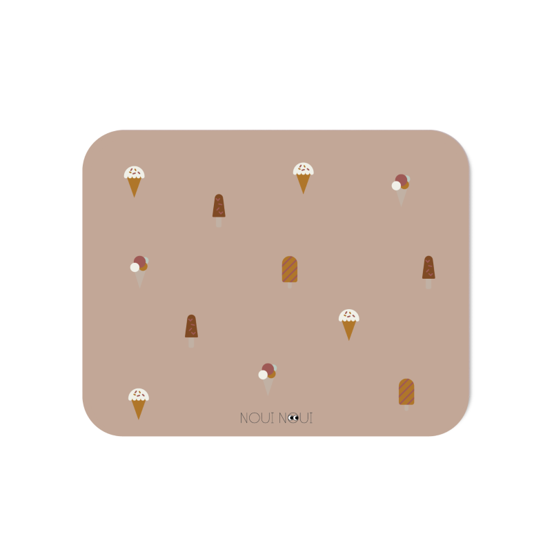 NouiNoui Tischset in 'ice cream rose' 42 x 34 cm