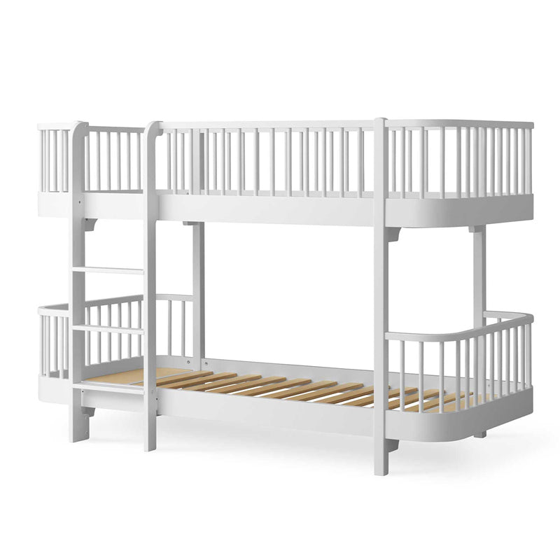 Oliver Furniture Wood Original halbhohes Etagenbett 90x200cm in weiß