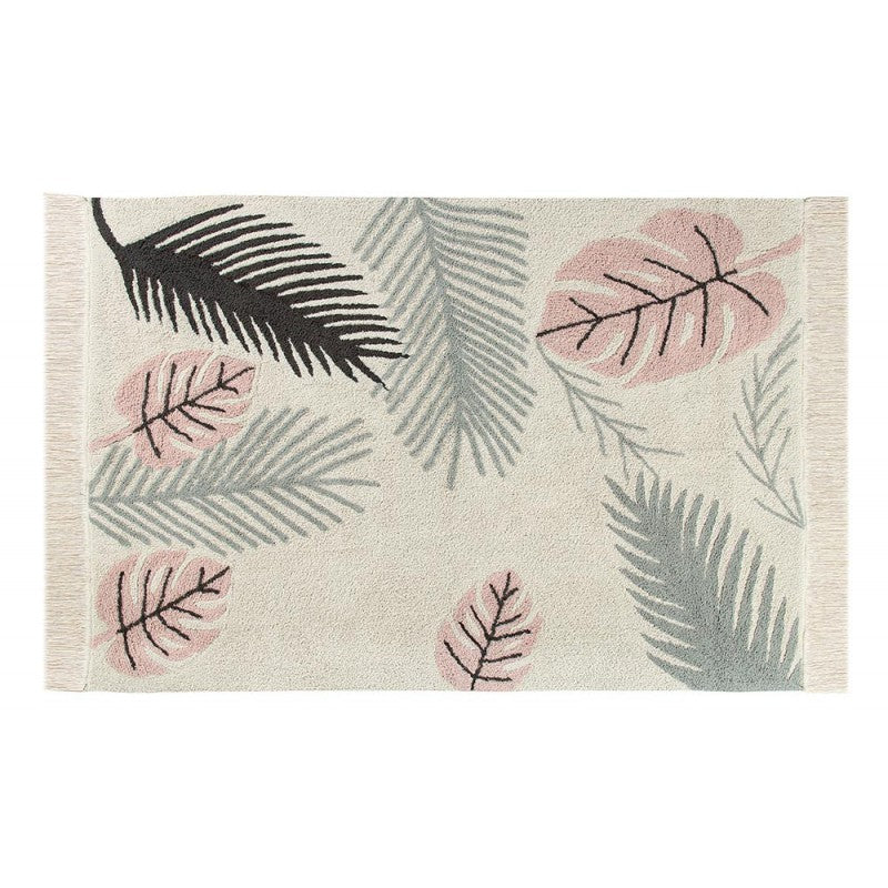 Lorena Canals waschbarer Teppich 'Tropical' in pink 140x200cm