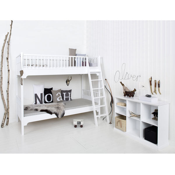 Oliver Furniture Seaside Classic Etagenbett 90x200cm mit schräger Leiter